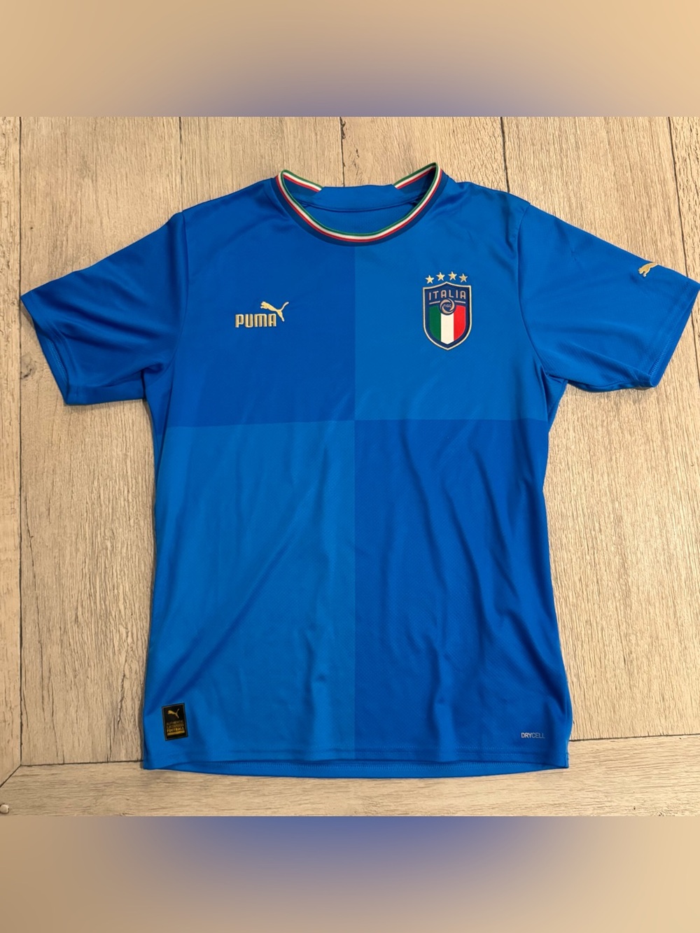 Puma Italy Men’s Home Soccer Jersey